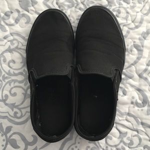 Black Slip on Vans